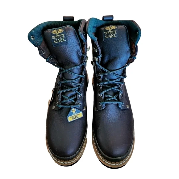 Georgia Boot Men's Steel Toe Work Boots - 8.5